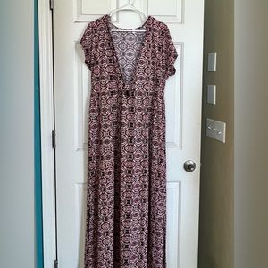 Plus size maxi dress